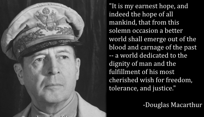 MacArthur Quote